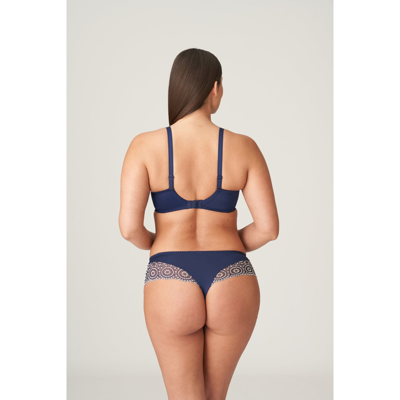 Prima Donna Luxe String In Het Saffier Blauw Lingerie Marie