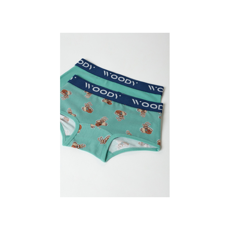 Meisjes Boxer Duopack en Groen