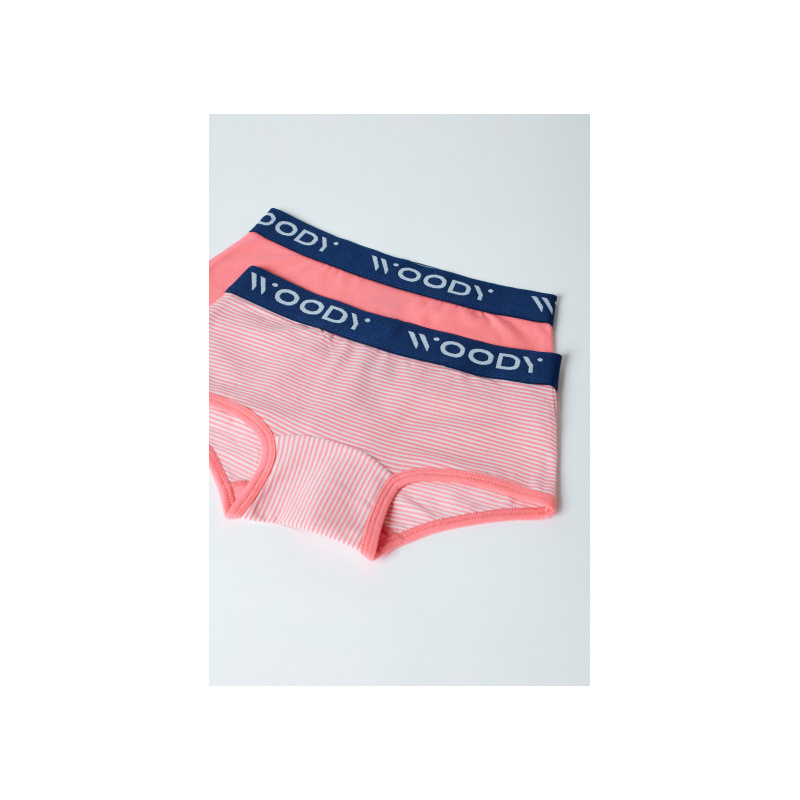 Meisjes Boxer Duopack in het Roze