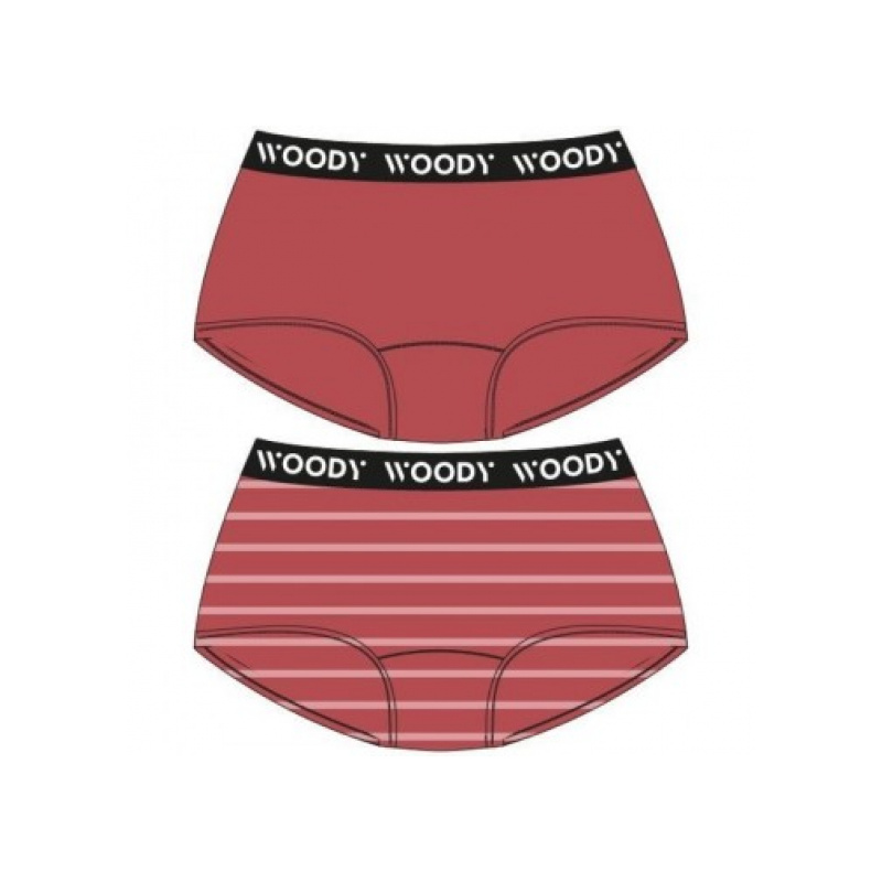 Meisjes Duopack Short en Rouge