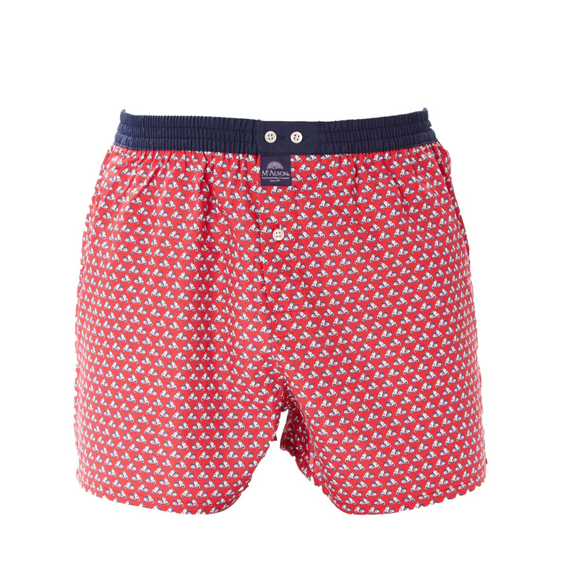 Boxershort en Scooters red