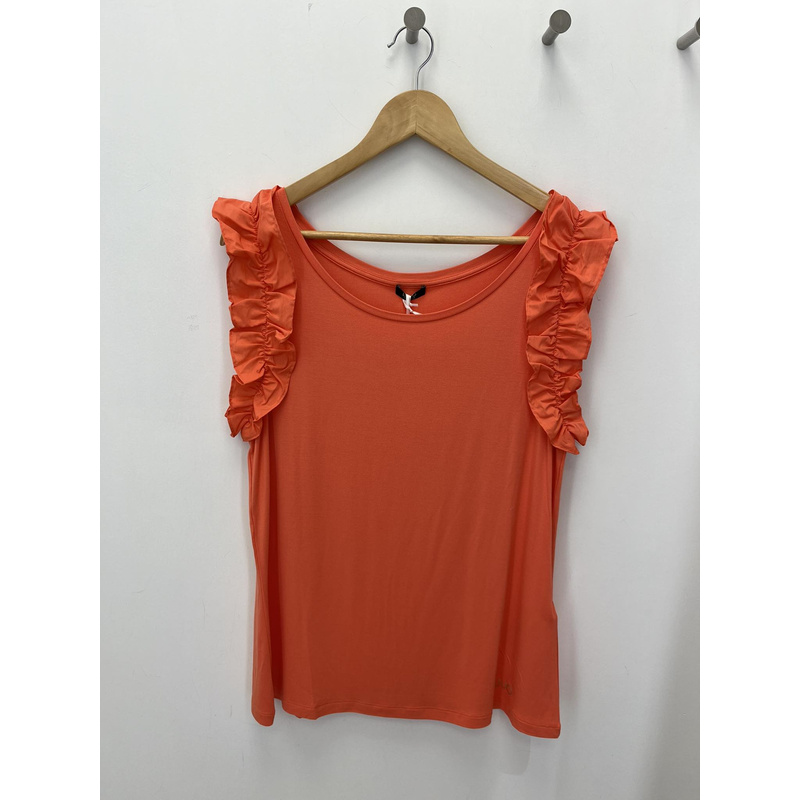 T-shirt en Living coral