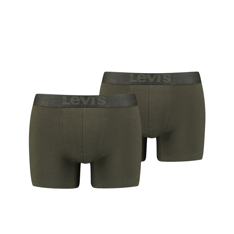 Boxershort Duopack en Khaki