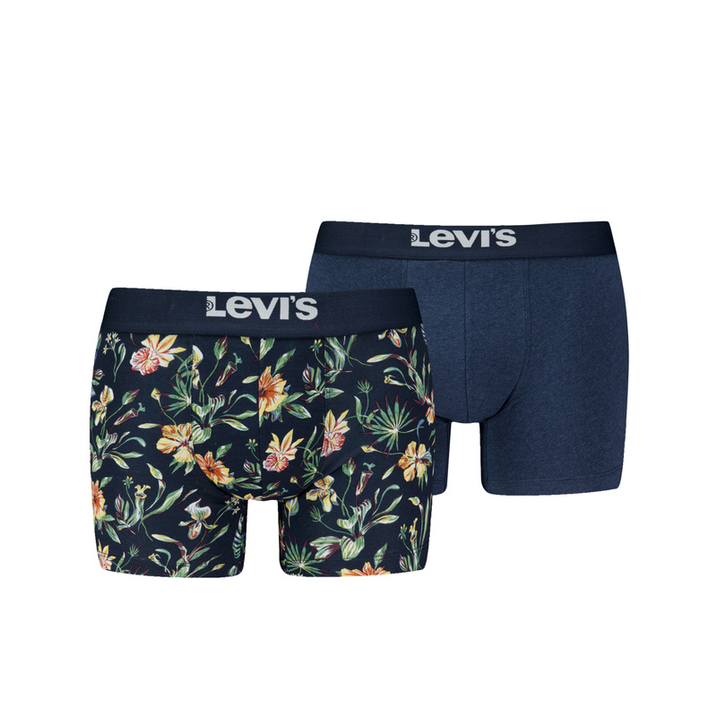 2-pack Boxershorts en Blue combo