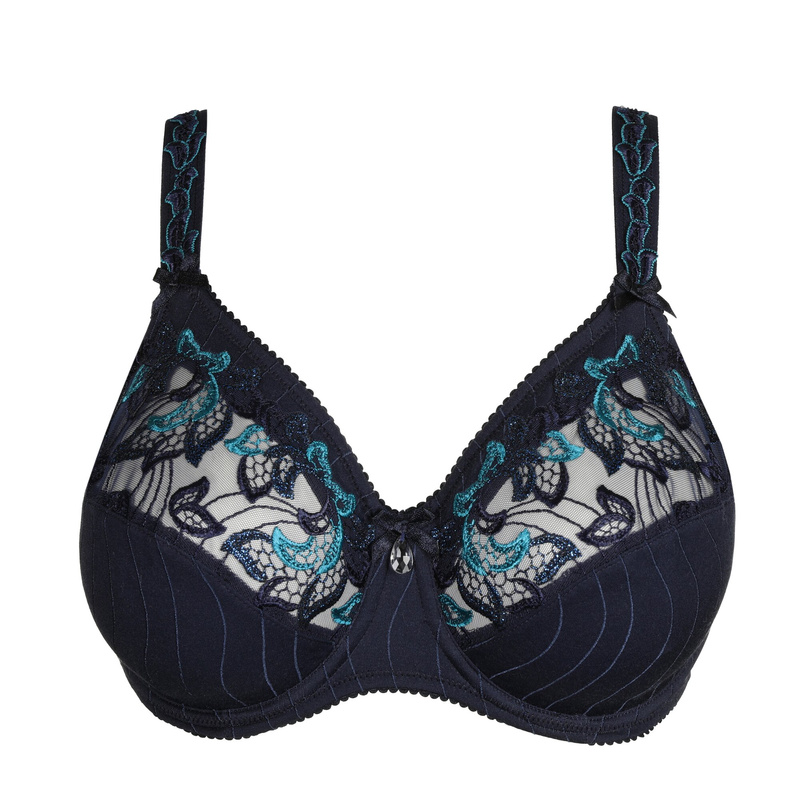 Volle Cup Comfort Bh | F-h Cup in het Velvet blue