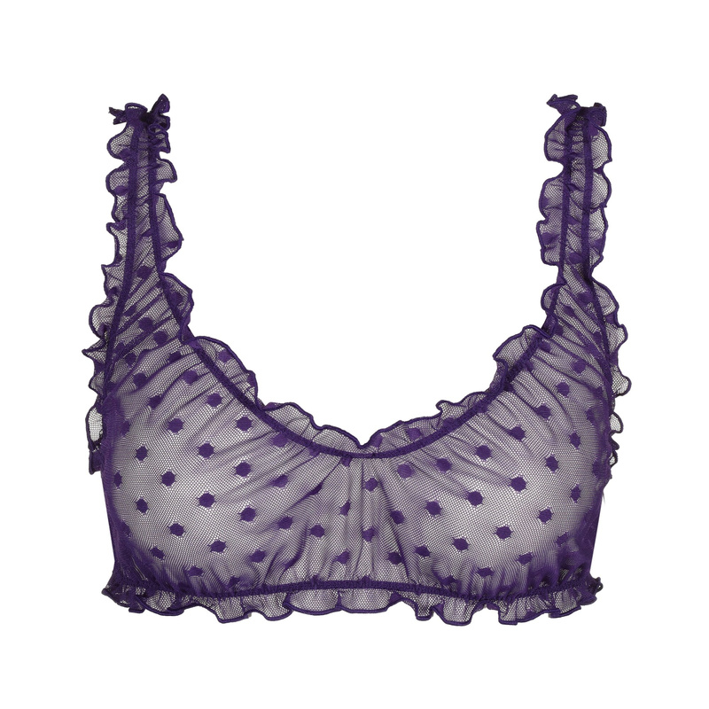 Bralette en Majestic purple