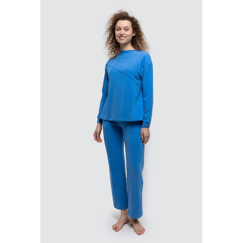 Sweater En Broek in het Hemels blauw