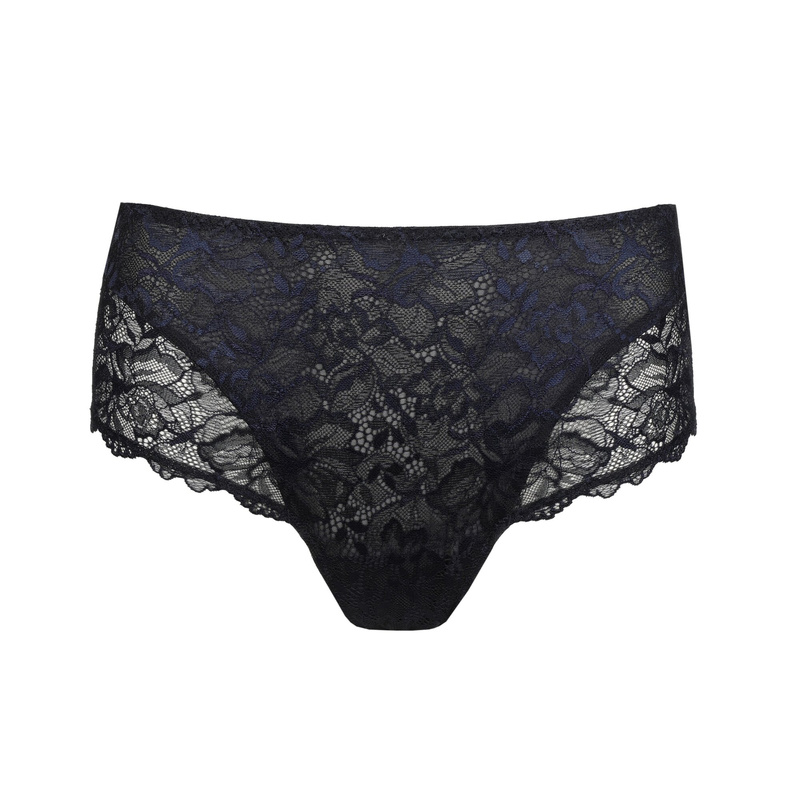 Tailleslip in het Velvet blue