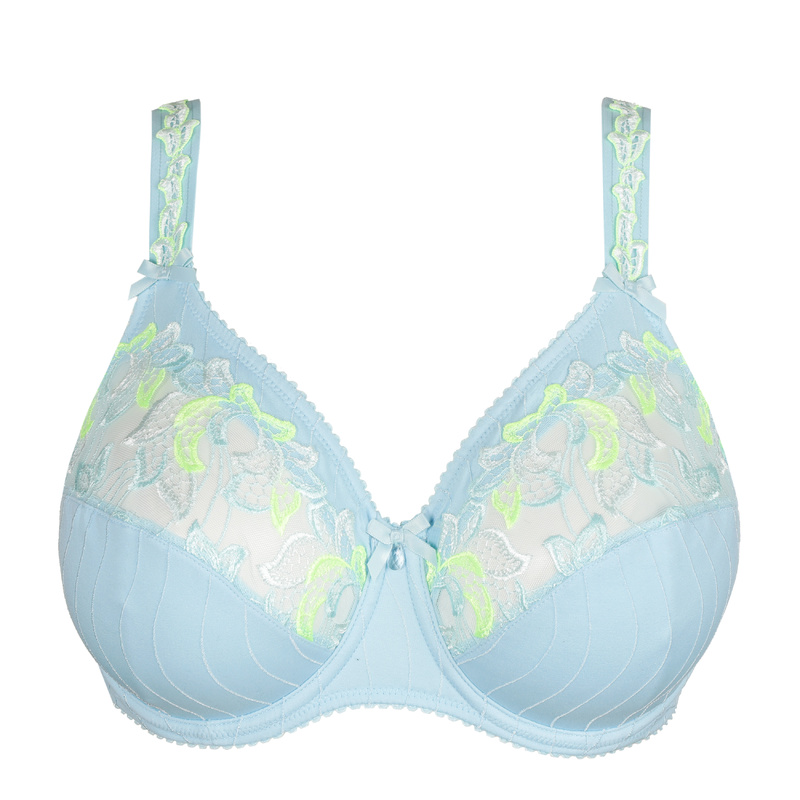 Volle Cup Comfort Bh en Milky blue