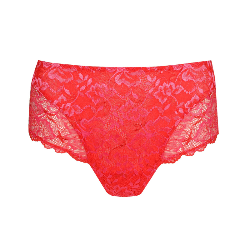 Tailleslip en Pixie red