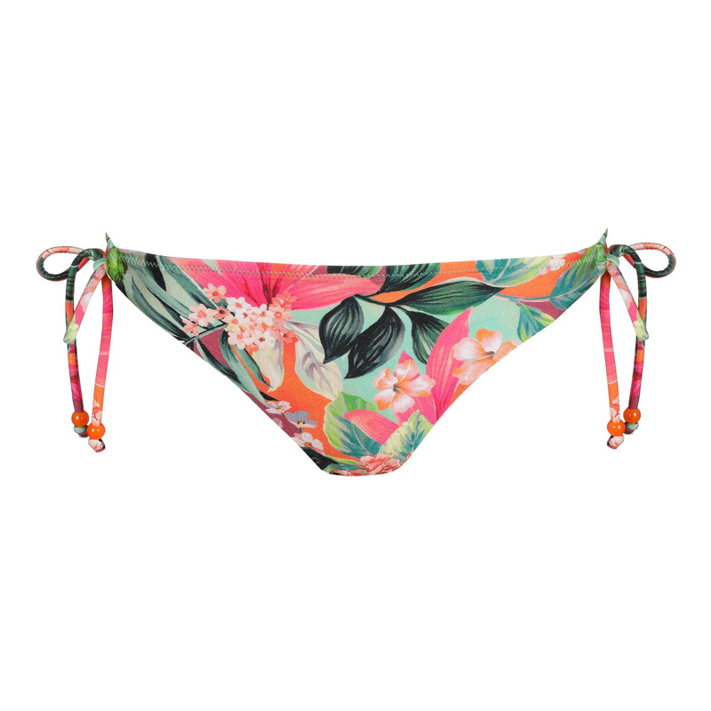 Bikini Heupslip Met Koordjes in het Tropical sun